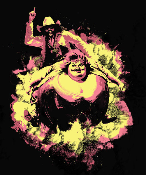 Fat Lady and Little Boy T-SHIRT