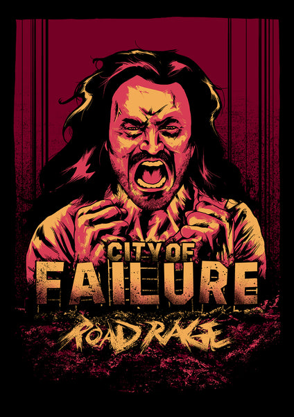 Road Rage: The City of Failure - Men's T-shirt