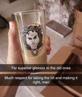 The Dick Show (and The Sean Show) 16oz Pint Glass Pair