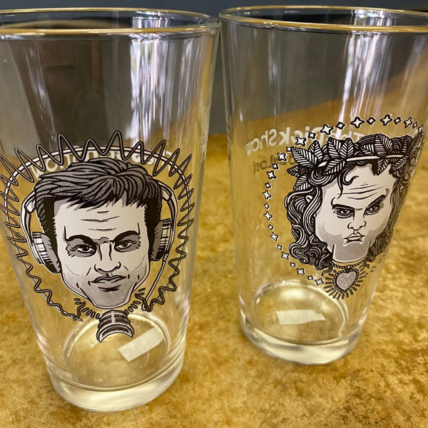The Dick Show (and The Sean Show) 16oz Pint Glass Pair